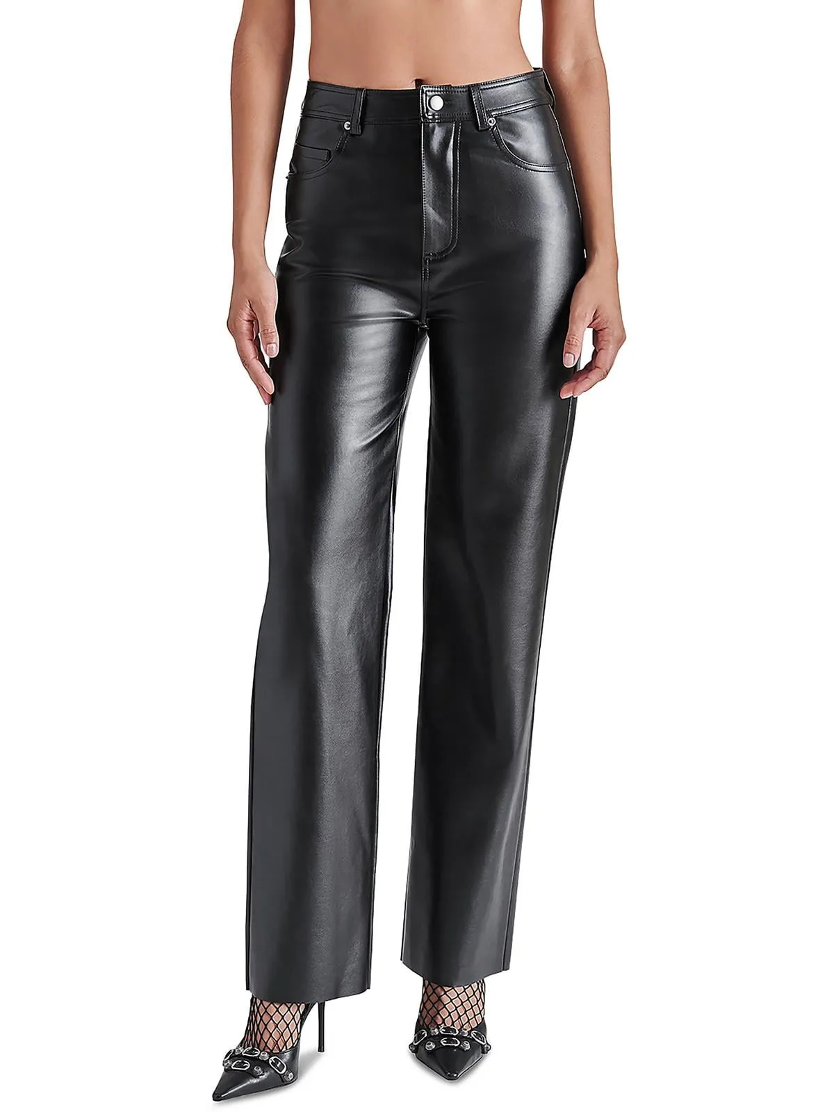 Steve Madden Loren Pants Black sold by Leota