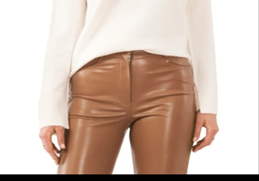 Vince Camuto Long Sleeve V Neck Sweater Beige Size S sold by Leota product image thumbnail 3