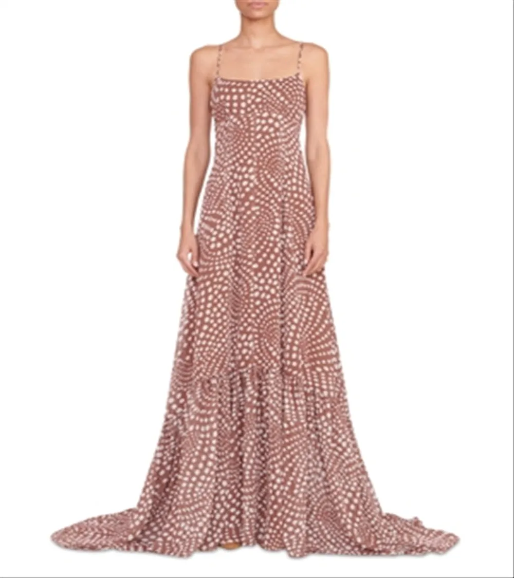 Staud Florence Dress Brown Size L sold by Leota product image thumbnail 4