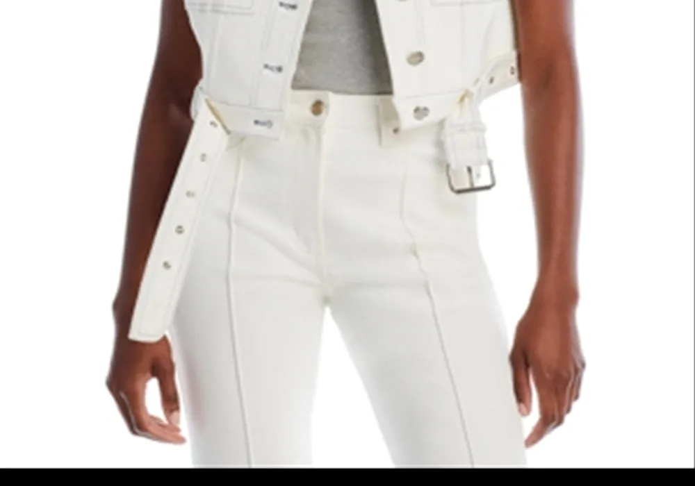Lvir Denim Vest White Size M sold by Leota product image thumbnail 3