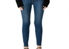 St. John Newport High Rise Skinny Jeans Navy Size 2 sold by Leota