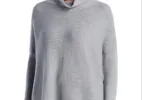 Cupio Mock Neck Sweater Dark Gray Size M sold by Leota