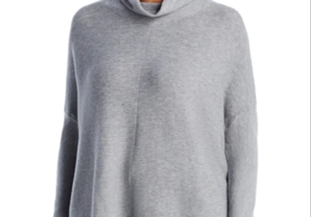 Cupio Mock Neck Sweater Dark Gray Size M sold by Leota product image thumbnail 5