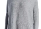 Cupio Mock Neck Sweater Dark Gray Size M sold by Leota