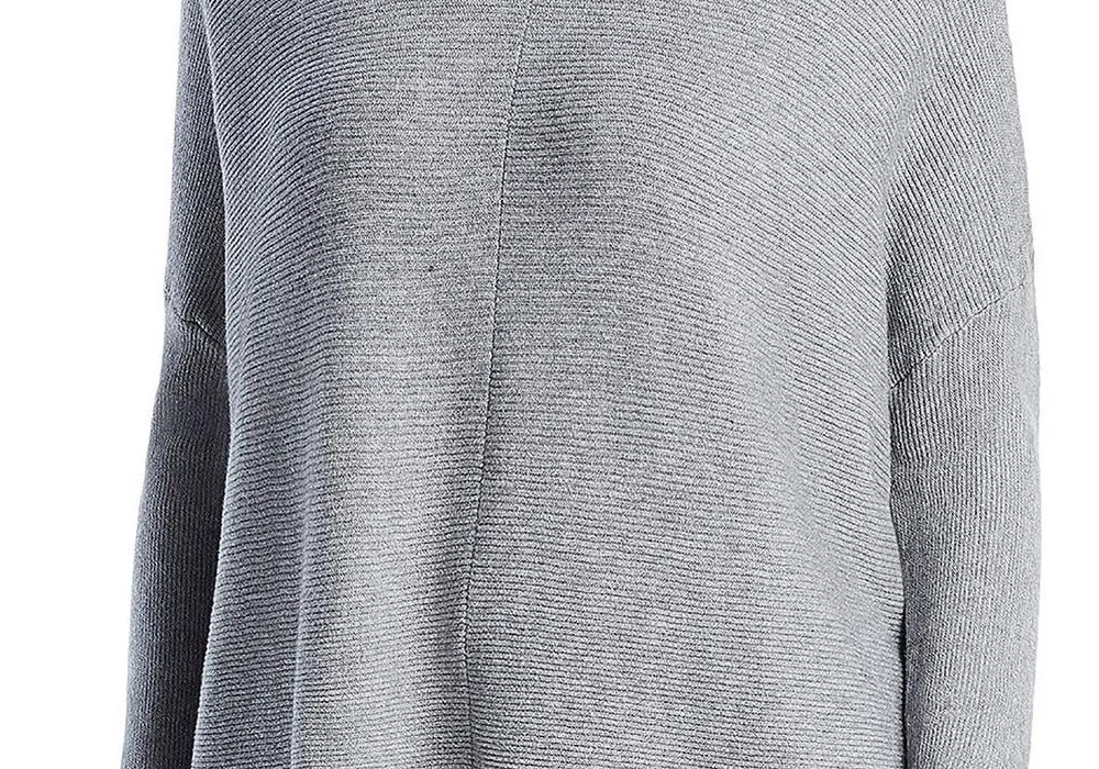 Cupio Mock Neck Sweater Dark Gray Size M sold by Leota product image thumbnail 3