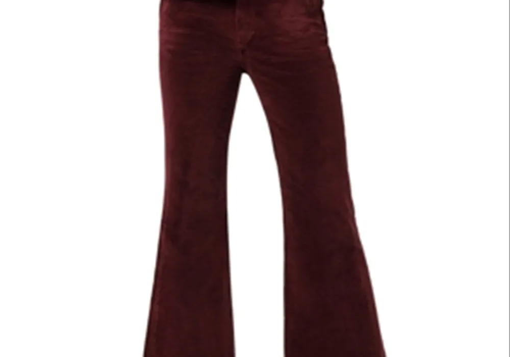Joe's Jeans The Molly High Rise Flare Leg Pants Burgundy Size 25 sold by Leota product image thumbnail 5