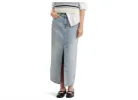 Levi s Women s Premium Ankle Column Denim Skirt Light Wash Blue sold by Leota
