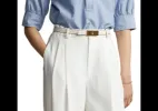 Polo Ralph Lauren Women's Blouse Chambray Size 0 sold by Leota