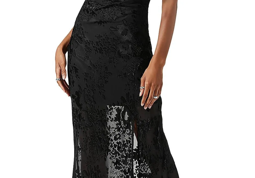 Astr the Label Aubrielle Dress Black sold by Leota product image thumbnail 3