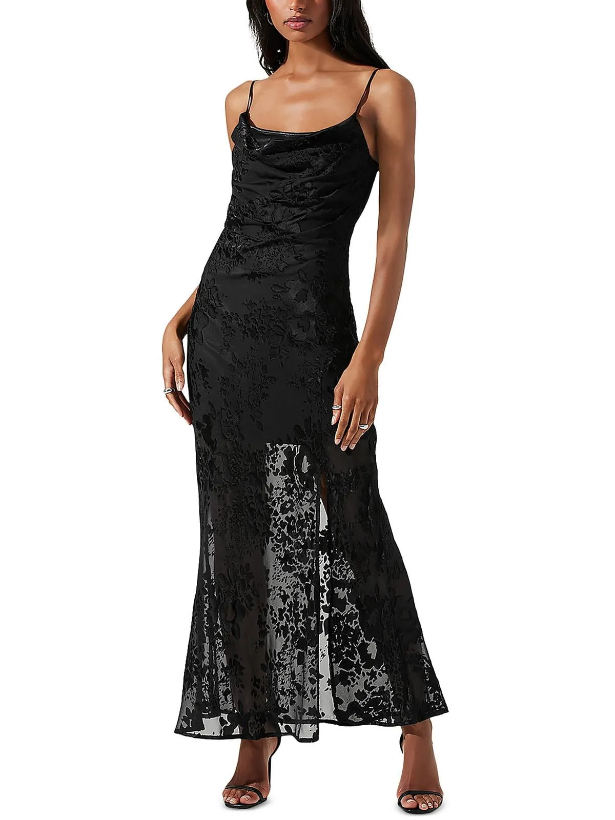 Astr the Label Aubrielle Dress Black sold by Leota