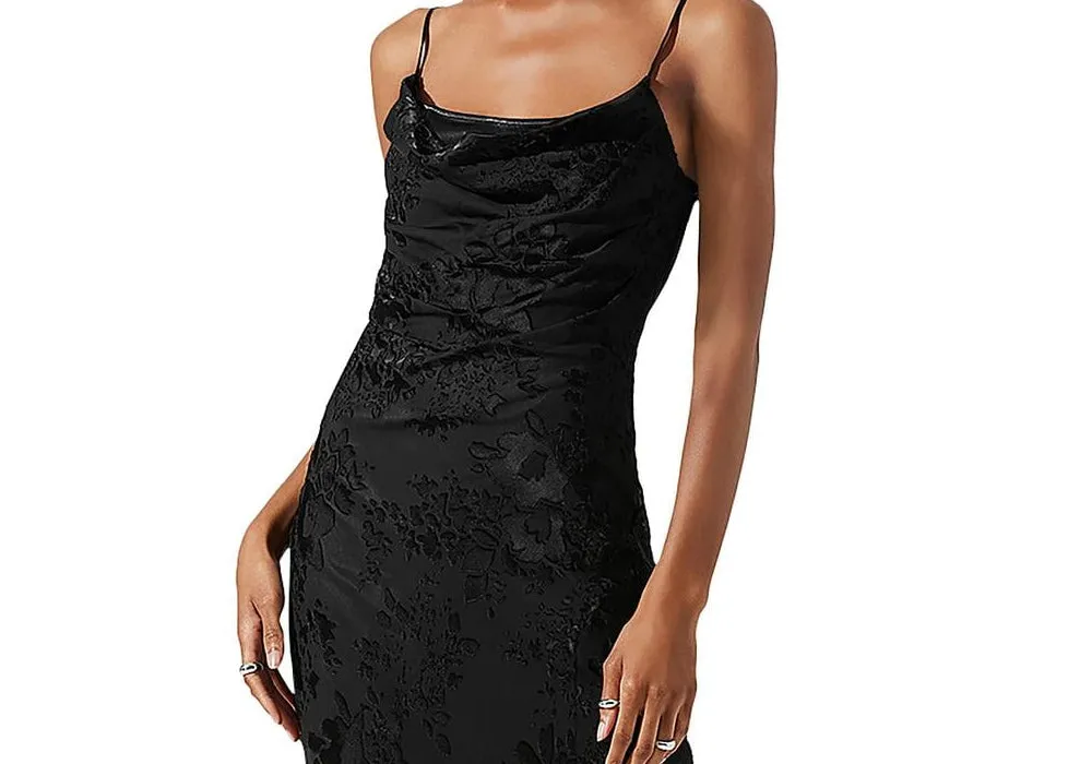 Astr the Label Aubrielle Dress Black sold by Leota product image thumbnail 2