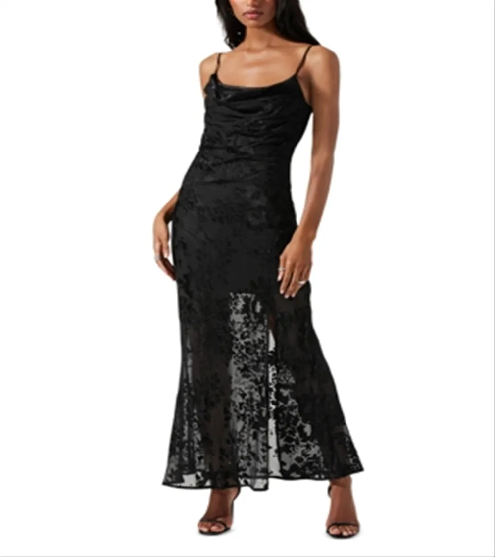 Astr the Label Aubrielle Dress Black sold by Leota product image thumbnail 4