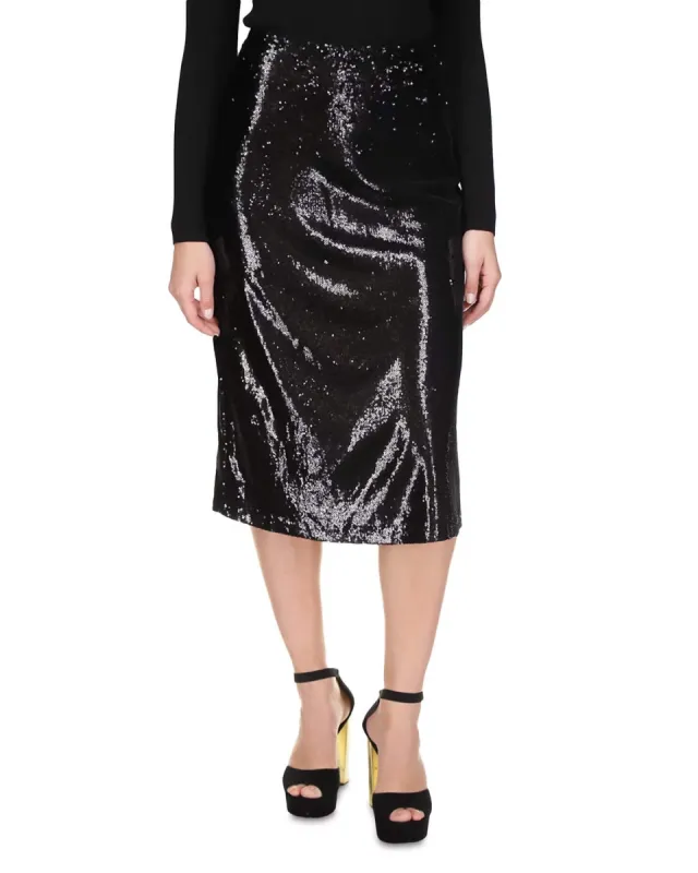 Michael Michael Kors Sequin Midi Skirt sold by Leota