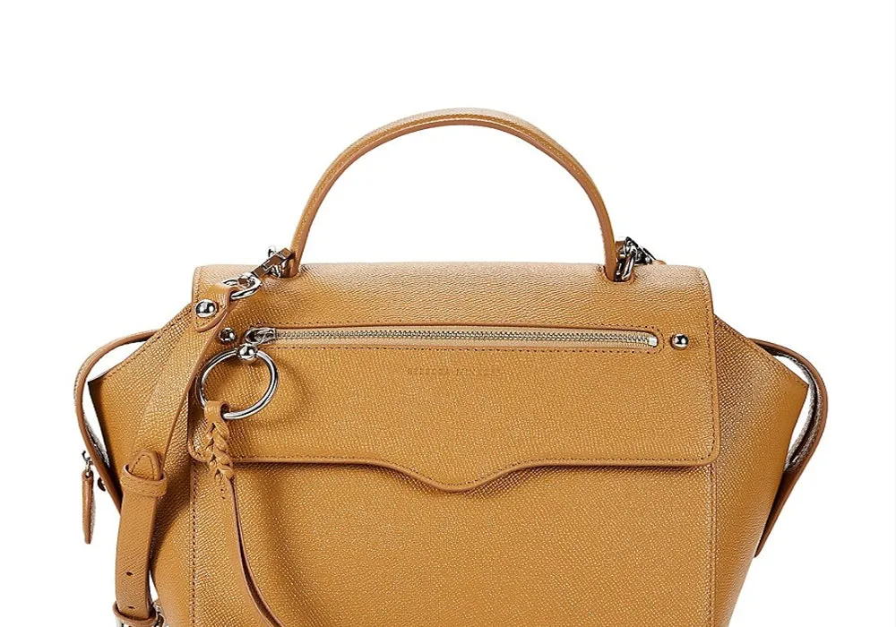 Rebecca Minkoff Women's Gabby Leather Satchel Tan sold by Leota product image thumbnail 2