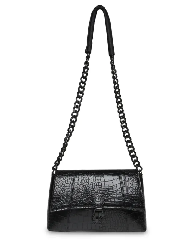 Steve Madden Alessa Faux Leather Crossbody Bag Black made by Steve Madden