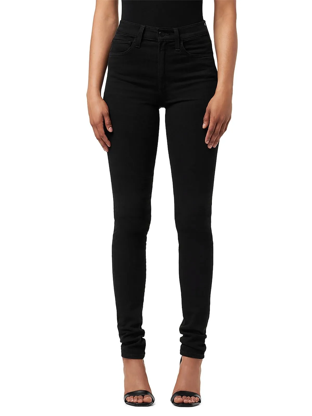 Joe's The Twiggy High Waist Skinny Jeans Black sold by Leota