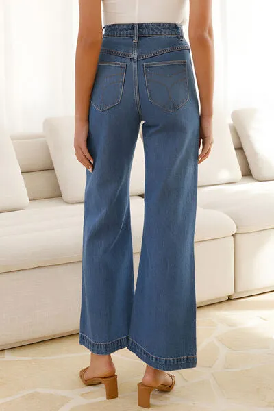 L.NY High Waist Bootcut Jeans with Pockets sold by Leota product image thumbnail 3