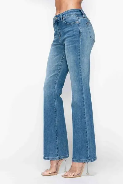 L.NY bytos Full Size Cat's Whiskers Mid Rise Bootcut Jeans sold by Leota product image thumbnail 3
