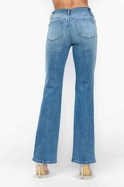 L.NY bytos Full Size Cat's Whiskers Mid Rise Bootcut Jeans sold by Leota product image thumbnail 2