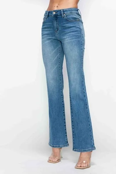 L.NY bytos Full Size Cat's Whiskers Mid Rise Bootcut Jeans sold by Leota product image thumbnail 4