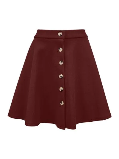 L.NY Buttoned Corduroy Mini Skirt sold by Leota product image thumbnail 3