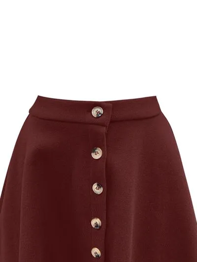 L.NY Buttoned Corduroy Mini Skirt sold by Leota product image thumbnail 5