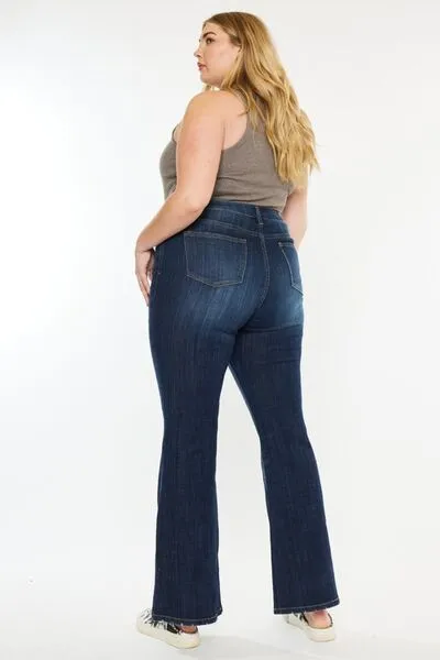 L.NY Kancan Full Size Mid Rise Flare Jeans sold by Leota product image thumbnail 3