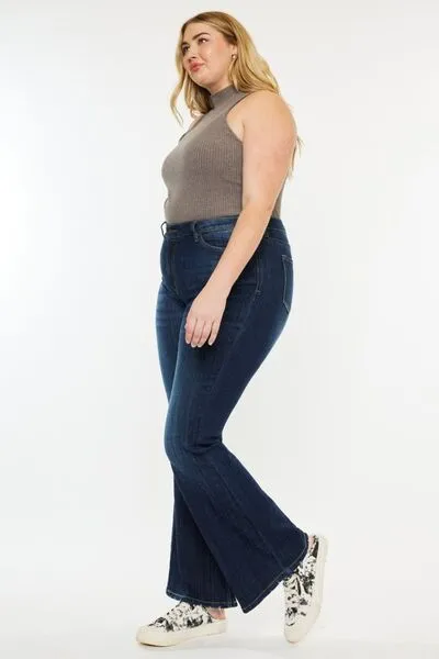L.NY Kancan Full Size Mid Rise Flare Jeans sold by Leota product image thumbnail 2