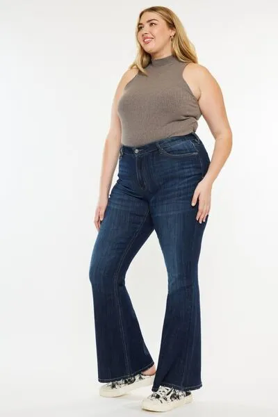 L.NY Kancan Full Size Mid Rise Flare Jeans sold by Leota product image thumbnail 4