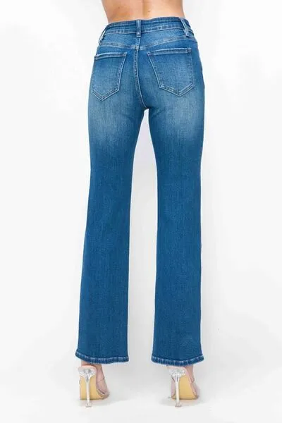 L.NY bytos Full Size Cat's Whiskers High Rise Straight Jeans sold by Leota product image thumbnail 2