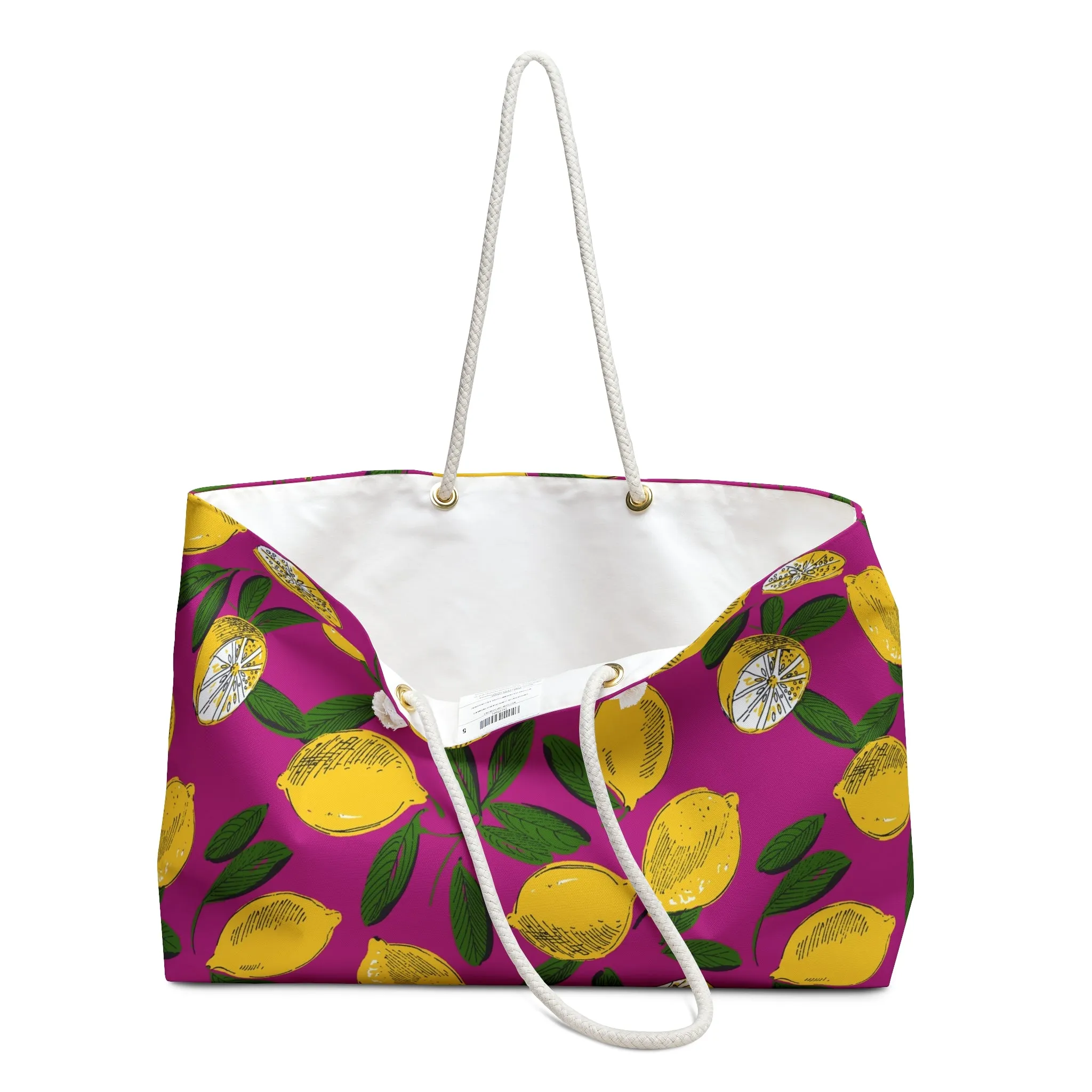 Limoncello Beach Tote Bag sold by Leota product image thumbnail 3