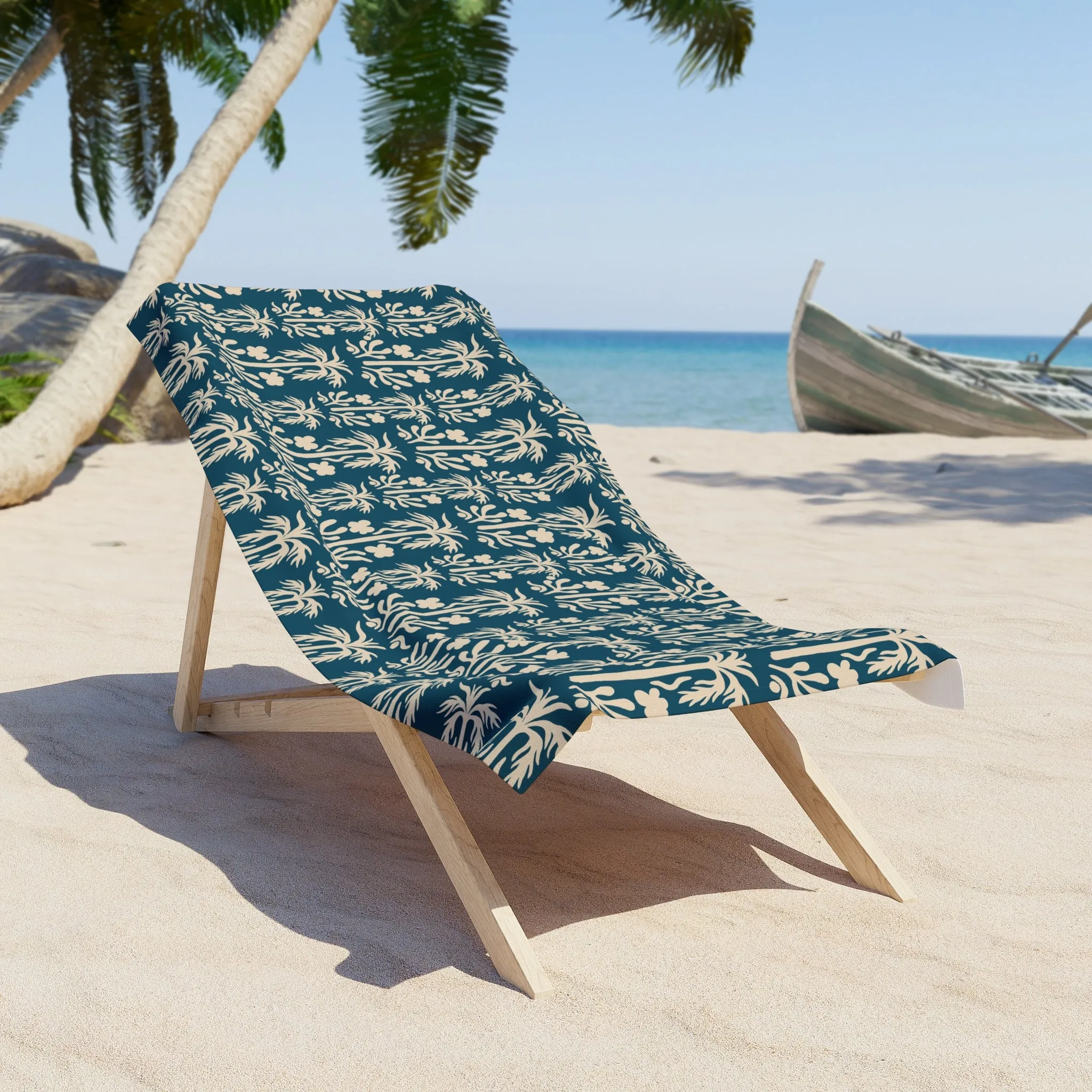 Leota Beach & Bath Towel in Palm Fields sold by Leota product image thumbnail 2