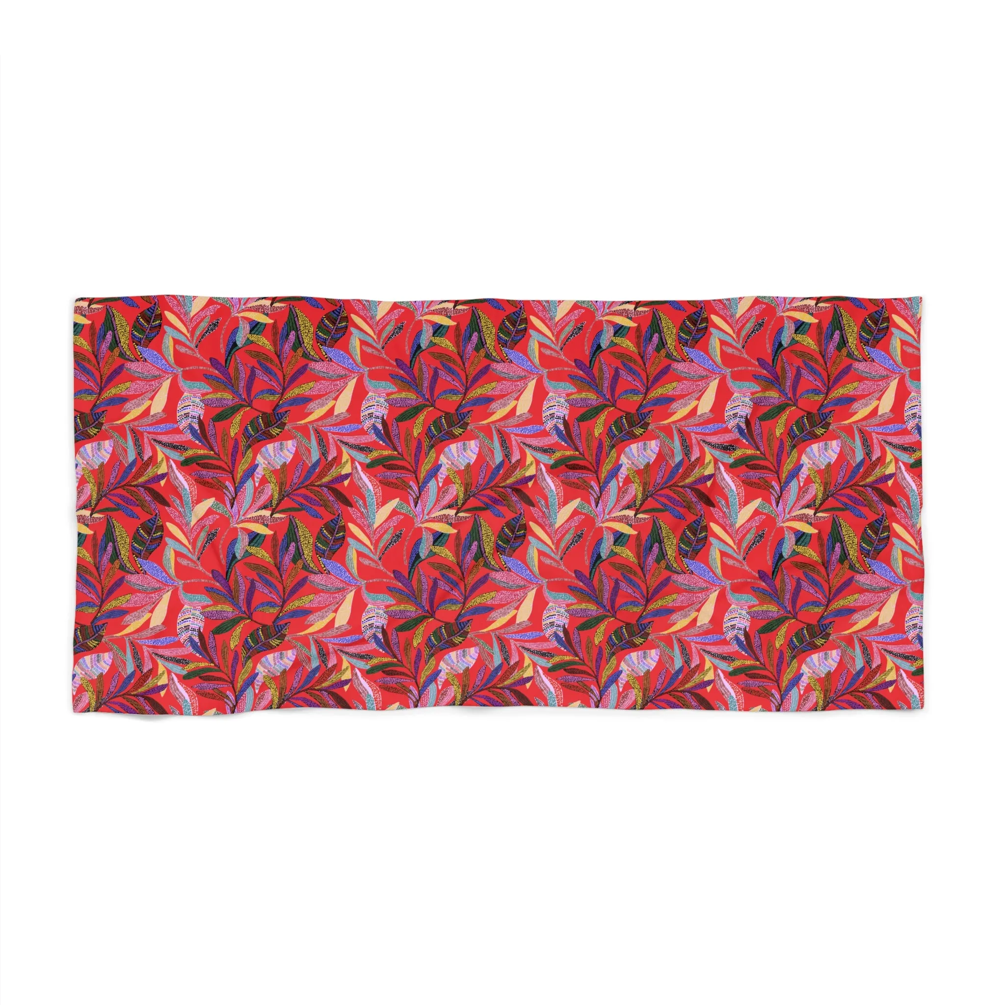 Leota Beach & Bath Towel in Palm Foliage sold by Leota