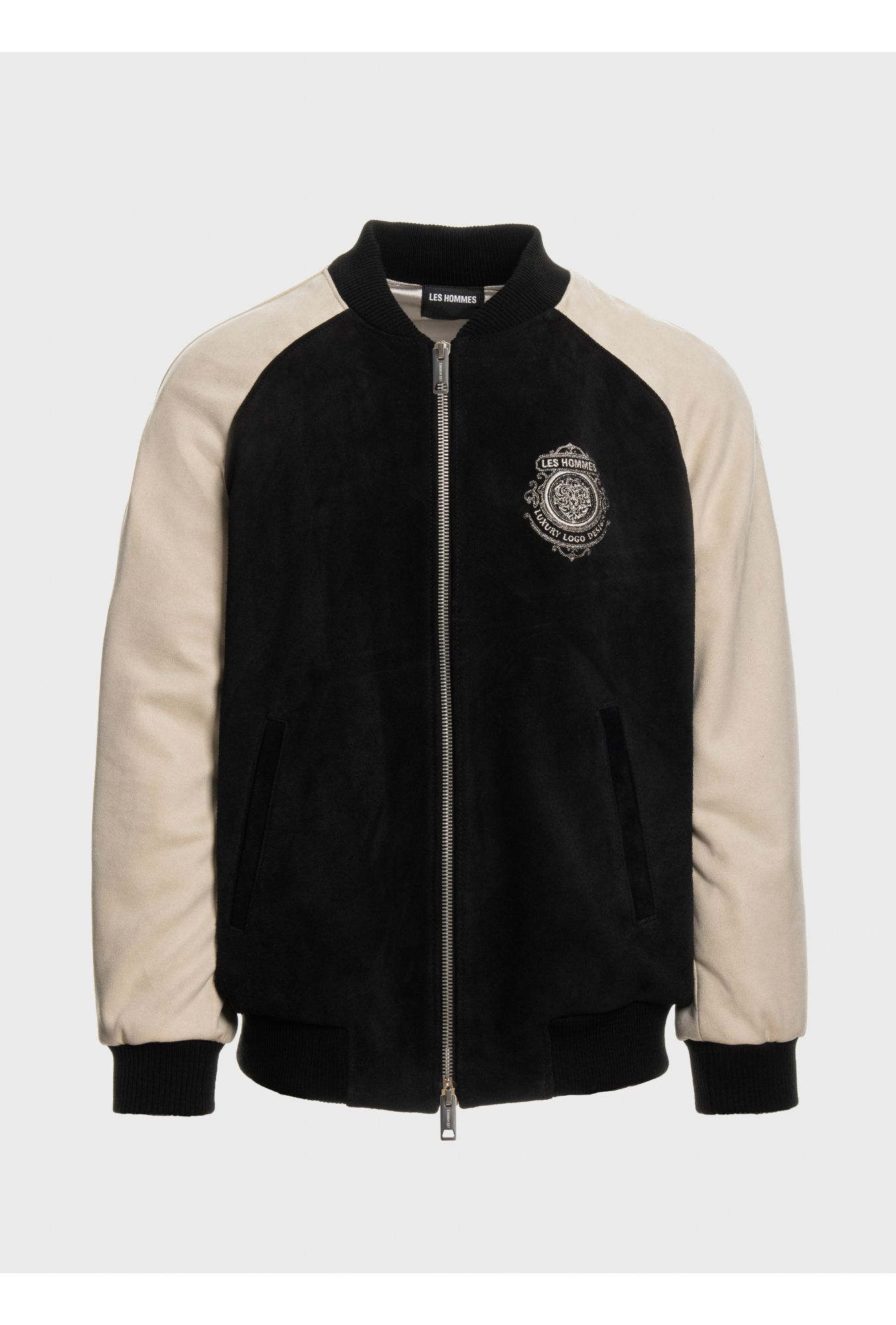 Bomber lion luxury logo sold by Les Hommes