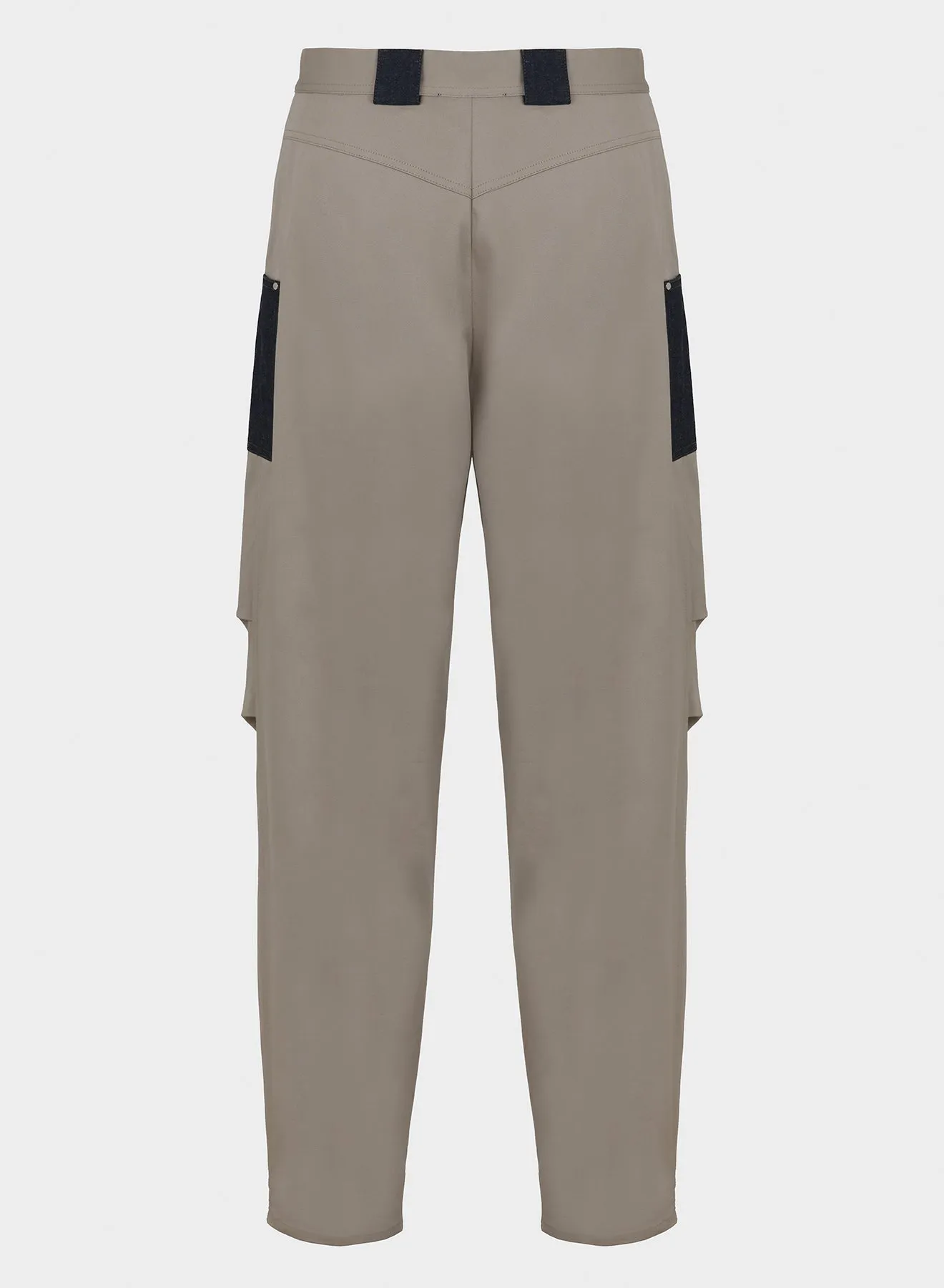 CARGO PANTS WITH DENIM POCKETS sold by Les Hommes product image thumbnail 3