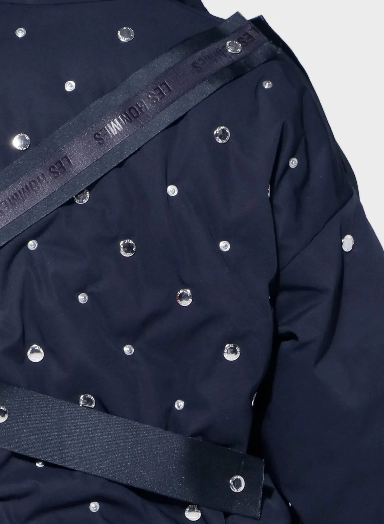 BOMBER BOTTON RAIN WITH DETACHEBLE COLLAR sold by Les Hommes product image thumbnail 2