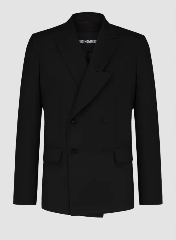 DOUBLE-BREAST AND DOUBLE LAPEL BLAZER sold by Les Hommes