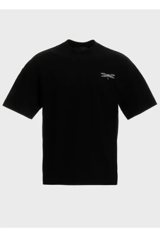 Dragonfly embrodery front and back sold by Les Hommes