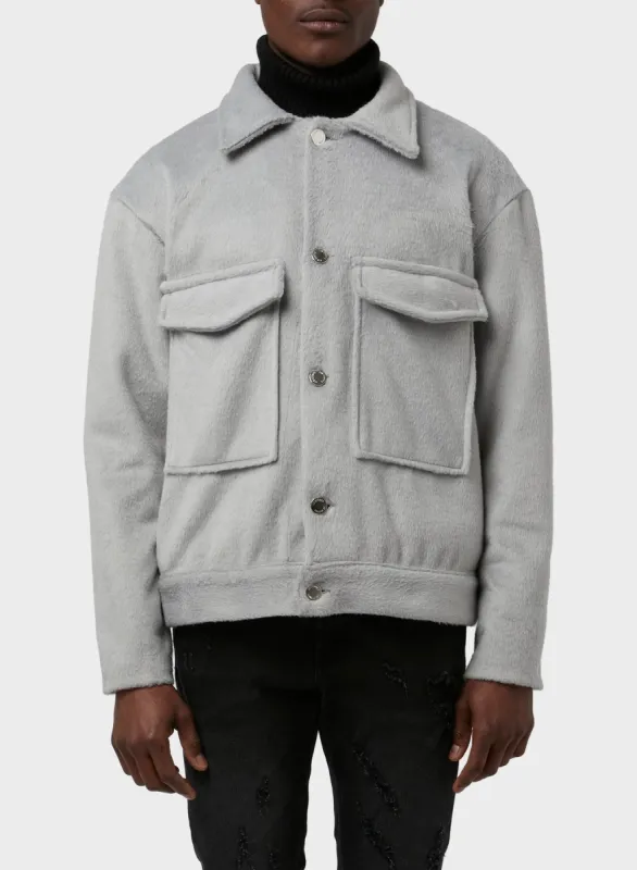 SHAVED TEDDY JACKET sold by Les Hommes