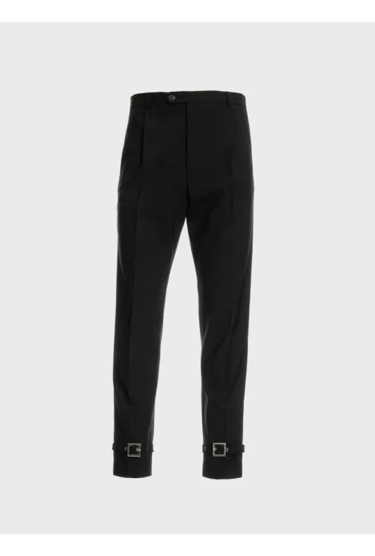 Classic pant with high waste and strips sold by Les Hommes