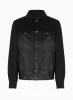 COWBOY JACKET  WOVEN AND LEATHER sold by Les Hommes