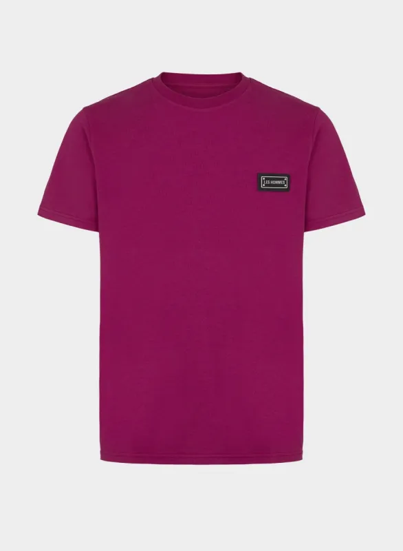 Les Hommes logo plaquette T-shirt sold by Les Hommes