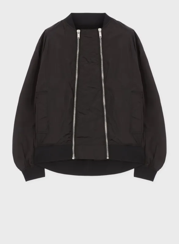 BOMBER WITH DOUBLE FRONT ZIPS AND SIDE POCKETS sold by Les Hommes