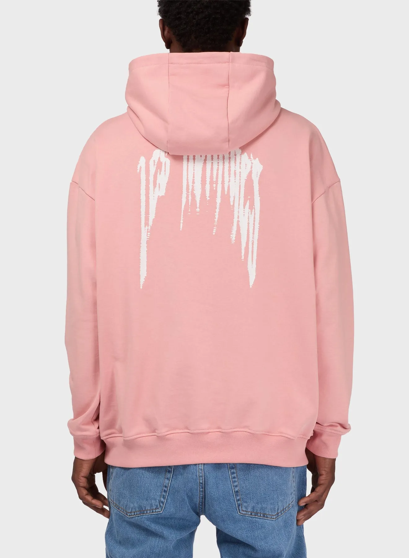 CROPPED HOODIE LH GOTHIC sold by Les Hommes product image thumbnail 3