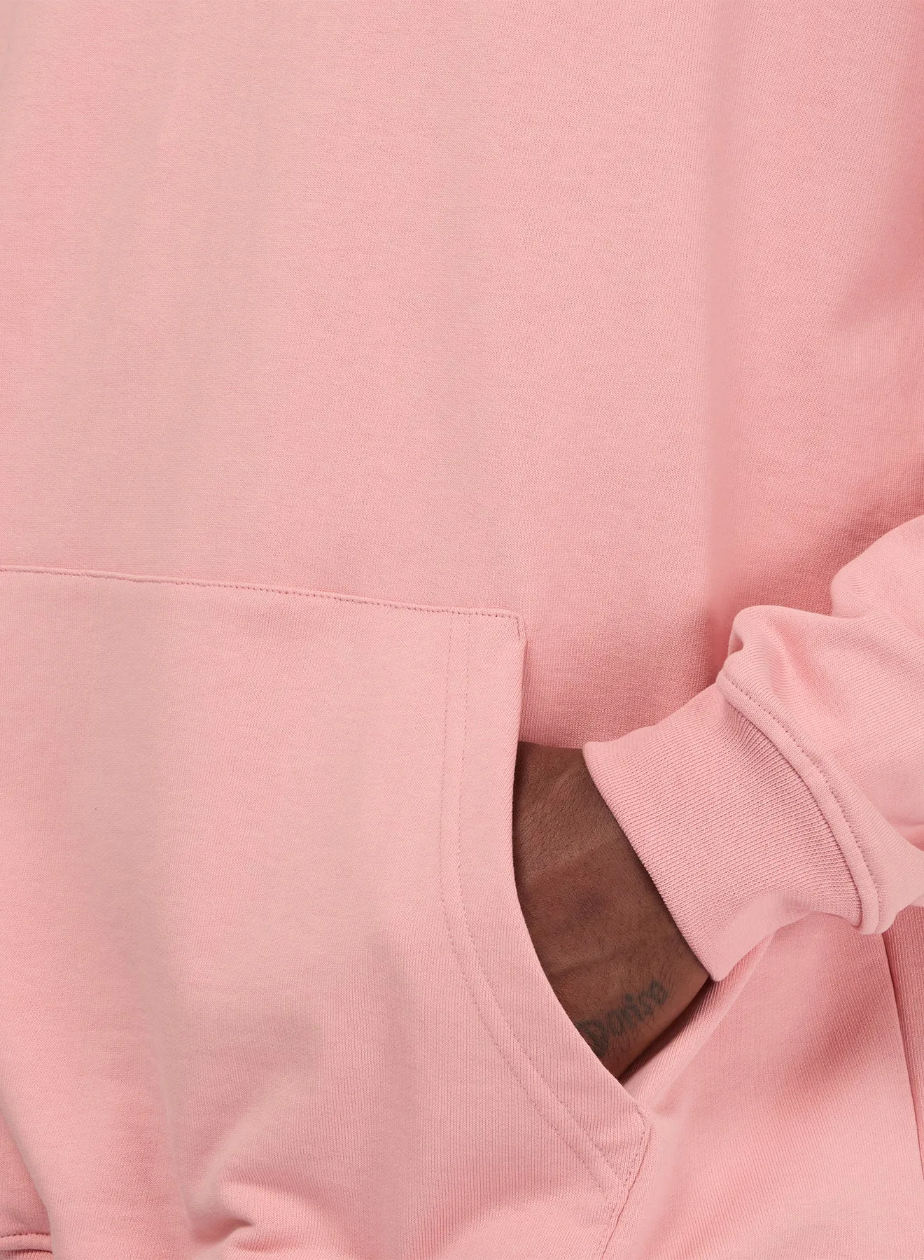 CROPPED HOODIE LH GOTHIC sold by Les Hommes product image thumbnail 4