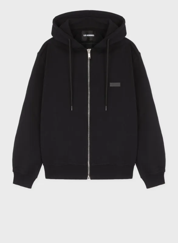 FULL ZIP HOODIE SILK PRINT sold by Les Hommes