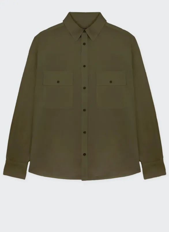 FIELD SHIRT WITH FRONT POCKETS sold by Les Hommes