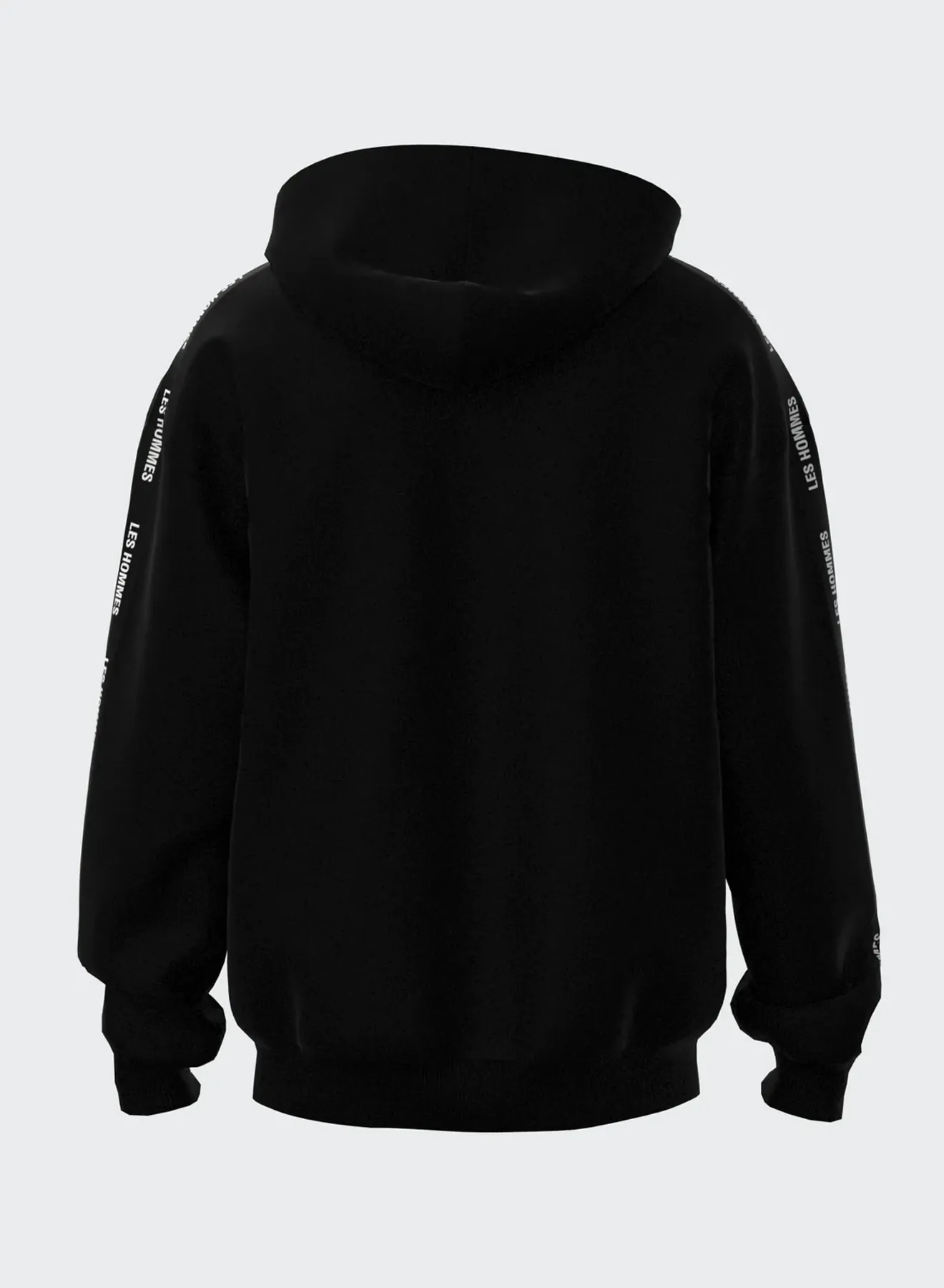 FULL ZIP HOODIE WITH EMBOSSED TAPE sold by Les Hommes product image thumbnail 4
