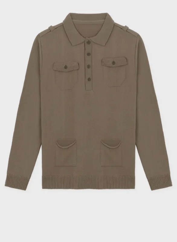 MILITARY POLO sold by Les Hommes