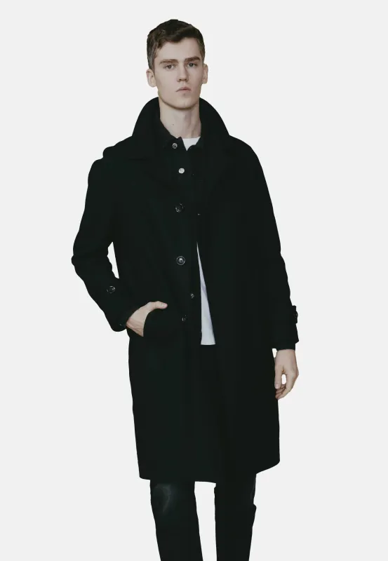 242L06012    OVERCOAT MIXED WOOL sold by Les Hommes